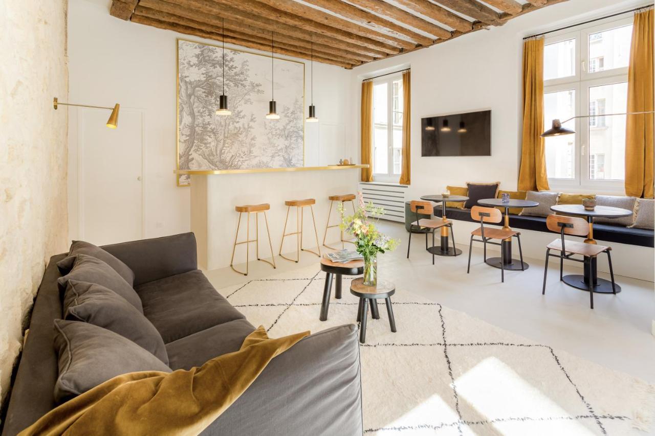 Habitat Parisien - 2Br-2Ba - Marais - Hotel De Ville Экстерьер фото