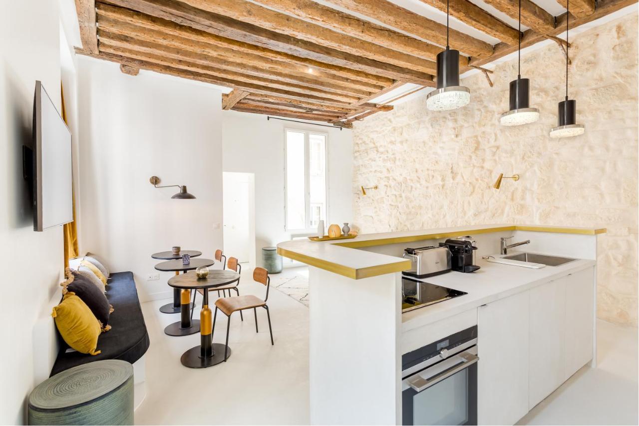 Habitat Parisien - 2Br-2Ba - Marais - Hotel De Ville Экстерьер фото