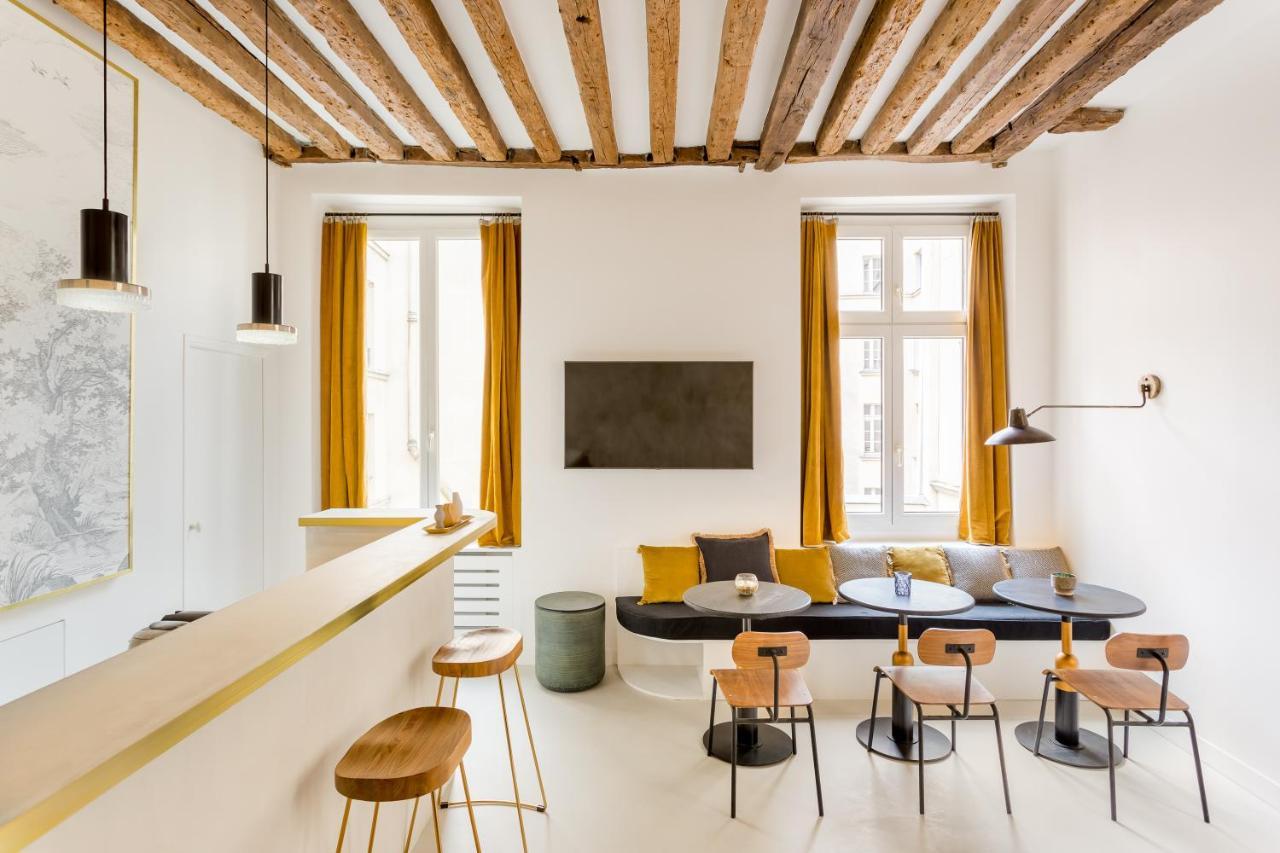Habitat Parisien - 2Br-2Ba - Marais - Hotel De Ville Экстерьер фото